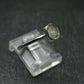 Green Herderite Silver Ring From Brazil - 1.77 Grams - Size 7