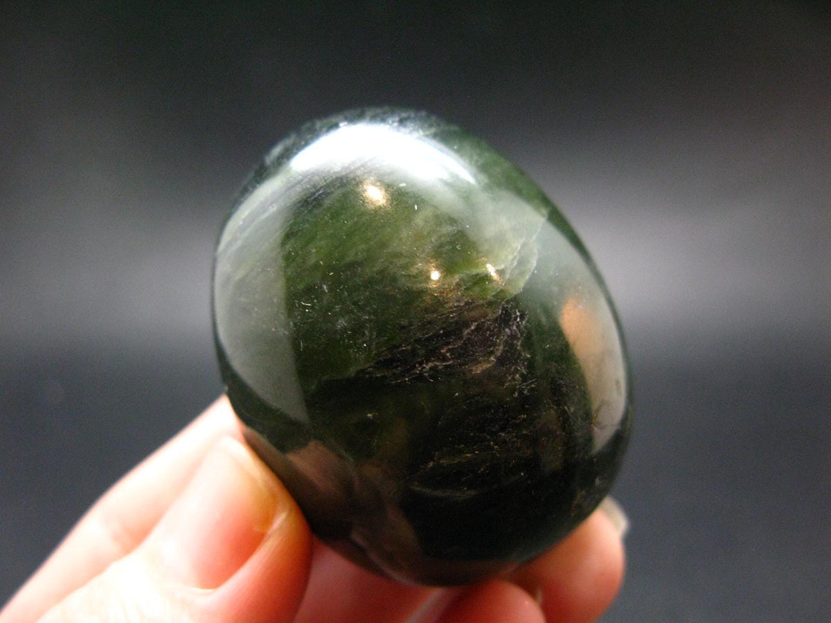 Nephrite Jade 1.8" Egg from Canada - 112.51 Grams
