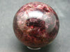 Red Tourmaline Rubellite Sphere Ball From Russia - 1.3" - 74.62 Grams