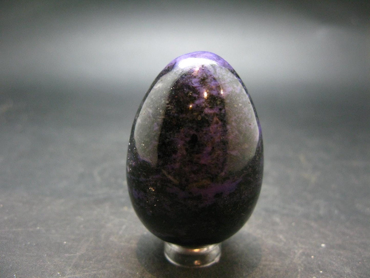Nice Charoite Egg from Russia - 86.37 Grams - 1.9"