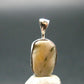 Phenakite Phenacite Crystal Silver Pendant From Brazil - 0.7" - 1.12 Grams