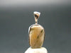 Phenakite Phenacite Crystal Silver Pendant From Brazil - 0.7" - 1.12 Grams