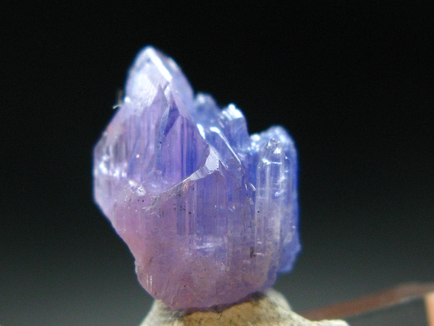 Tanzanite Gem Untreated Pink Crystal From Tanzania - 7.35 Carats - 0.6"