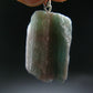 Rarest Paraiba Copper Blue Tourmaline Crystal Silver Pendant From Brazil - 1.4" - 10.32 Grams