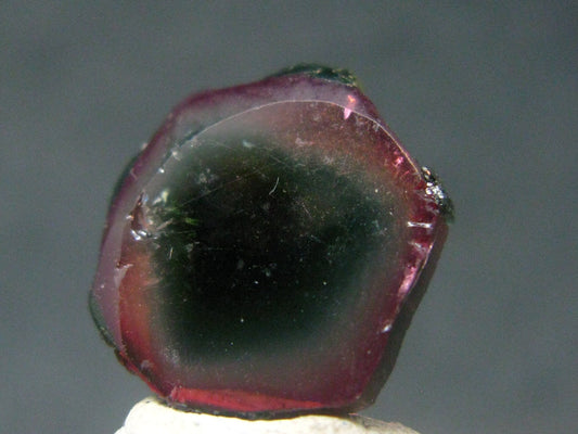 Rare Watermelon Tourmaline Crystal Slice From Brazil - 6.85 Carats