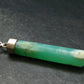 Chrysoprase Silver Pendant From Australia - 2.2" - 6.42 Grams