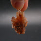 Terminated Aragonite Crystal Silver Pendant from Morocco - 1.3" - 8.41 Grams