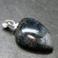 Natural Pietersite Polished Silver Pendant from Namibia - 1.0" - 2.32 Grams