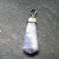 Rare Raw Hackmanite Silver Pendant from Afghanistan - 1.7" - 3.0 Grams
