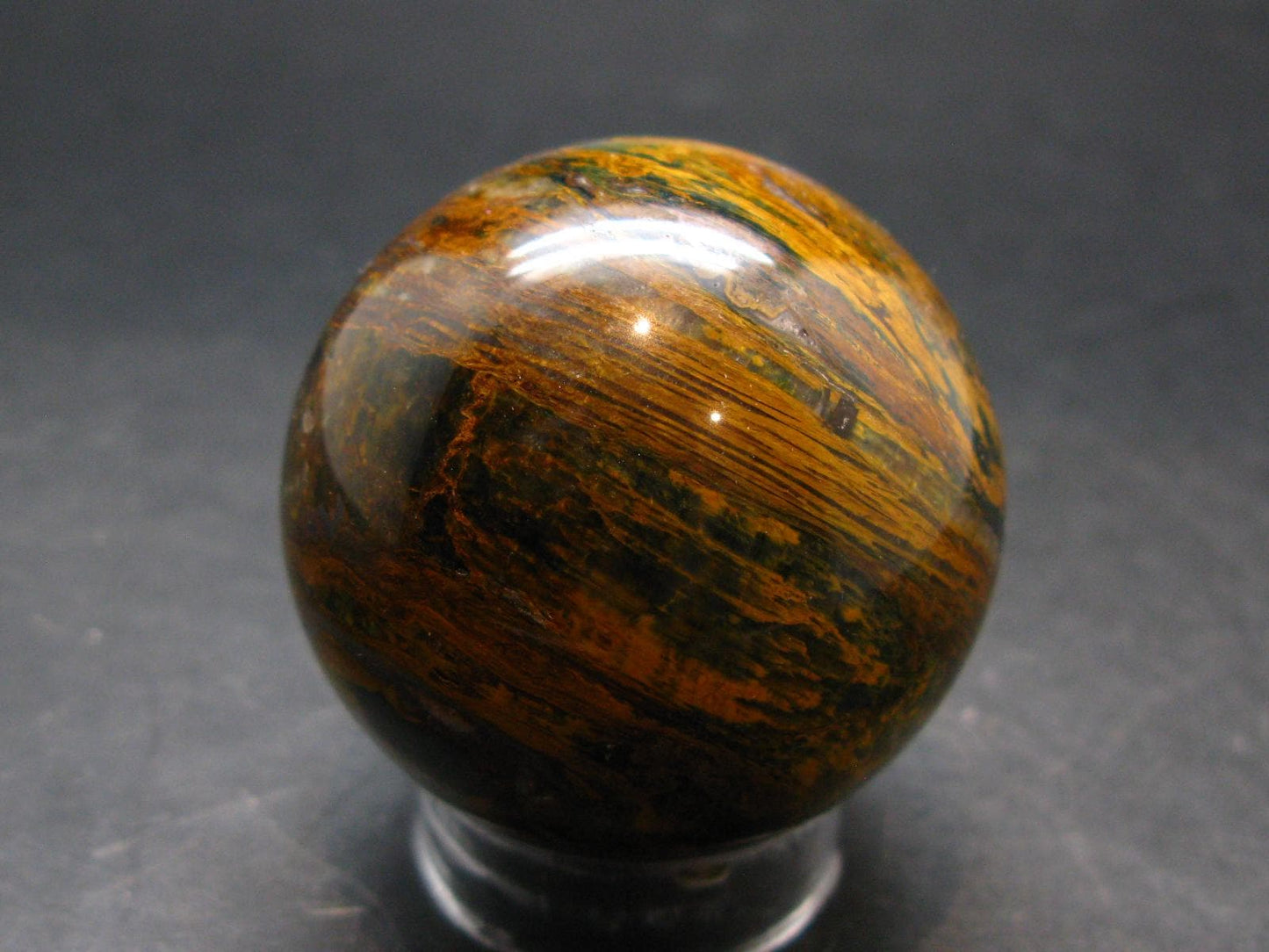 Pietersite Sphere From Namibia - 1.9" - 166.84 Grams
