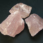 Symbol of Love and Beauty!! Lot of Three Rough Rose Quartz From Madagascar