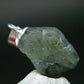 Alexandrite Chrysoberyl Crystal Silver Pendant From Tanzania - 0.7" - 11.11 Carats