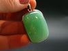 Chrysoprase Silver Pendant From Australia - 1.5" - 11.25 Grams