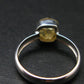 Rare Agni Gold Danburite Silver Ring From Tanzania - 1.89 Grams - size 7