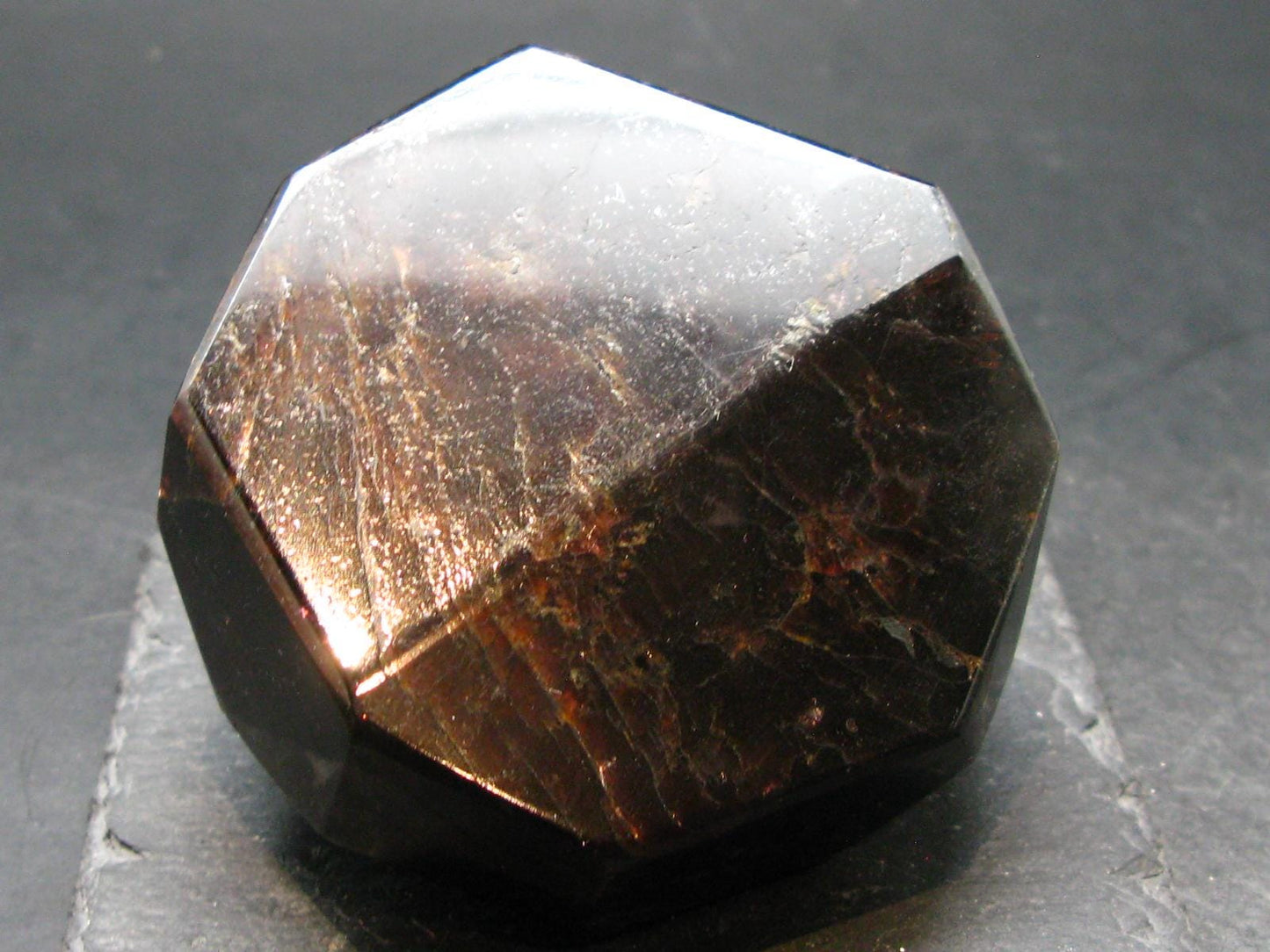 HUGE Red Almandine Garnet Crystal From India - 536 Grams