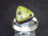 Rare Atlantasite Stichtite + Serpentine Cabochon Silver Ring from Australia - Size 7 - 3.0 Grams