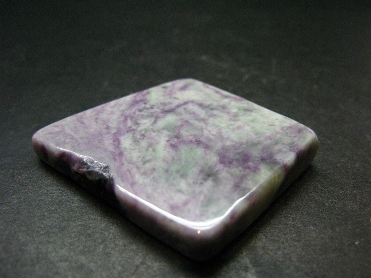 Very Rare Kammererite Chrome Clinochlore Tumbled Stone from Turkey - 1.6" - 26.89 Grams