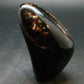 Rare Large Blue Amber Tumbled Piece Fluorescent From Indonesia - 3.4" - 125.63 Grams