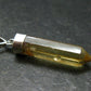 Natural Unheated Citrine Crystal Silver Pendant from Congo - 3.06 Grams