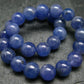 Tanzanite Genuine Bracelet ~ 7 Inches ~ 7mm Round Beads
