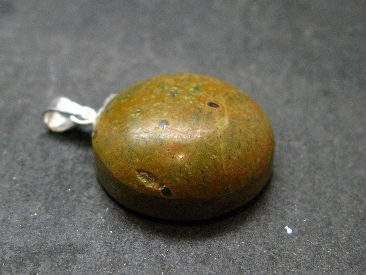 Rare SS Pendant Atlantasite Stichtite + Serpentine from Australia - 1.4"