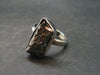 Large Meteorite Campo Del Cielo Sterling Silver Ring From Argentina - 5.24 Grams - Size 7
