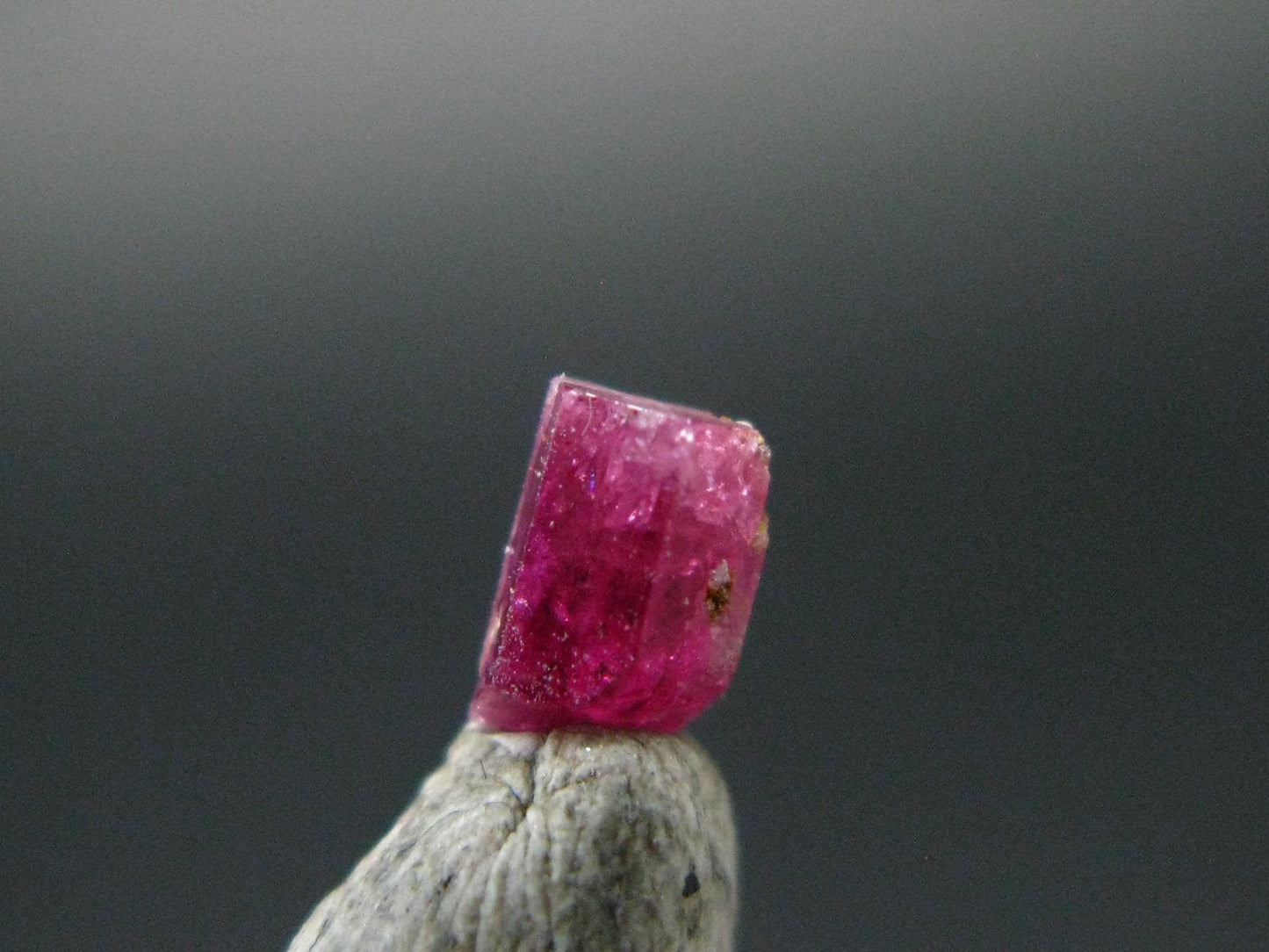 Nice Rare Gem Bixbite Red Emerald Beryl Crystal From Utah USA - 0.30 Carats