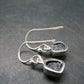 Terminated Brookite Crystal Silver Earrings From Arkansas - 2.41 Grams