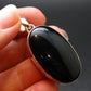 Black Onyx Silver Pendant - 8.85 Grams