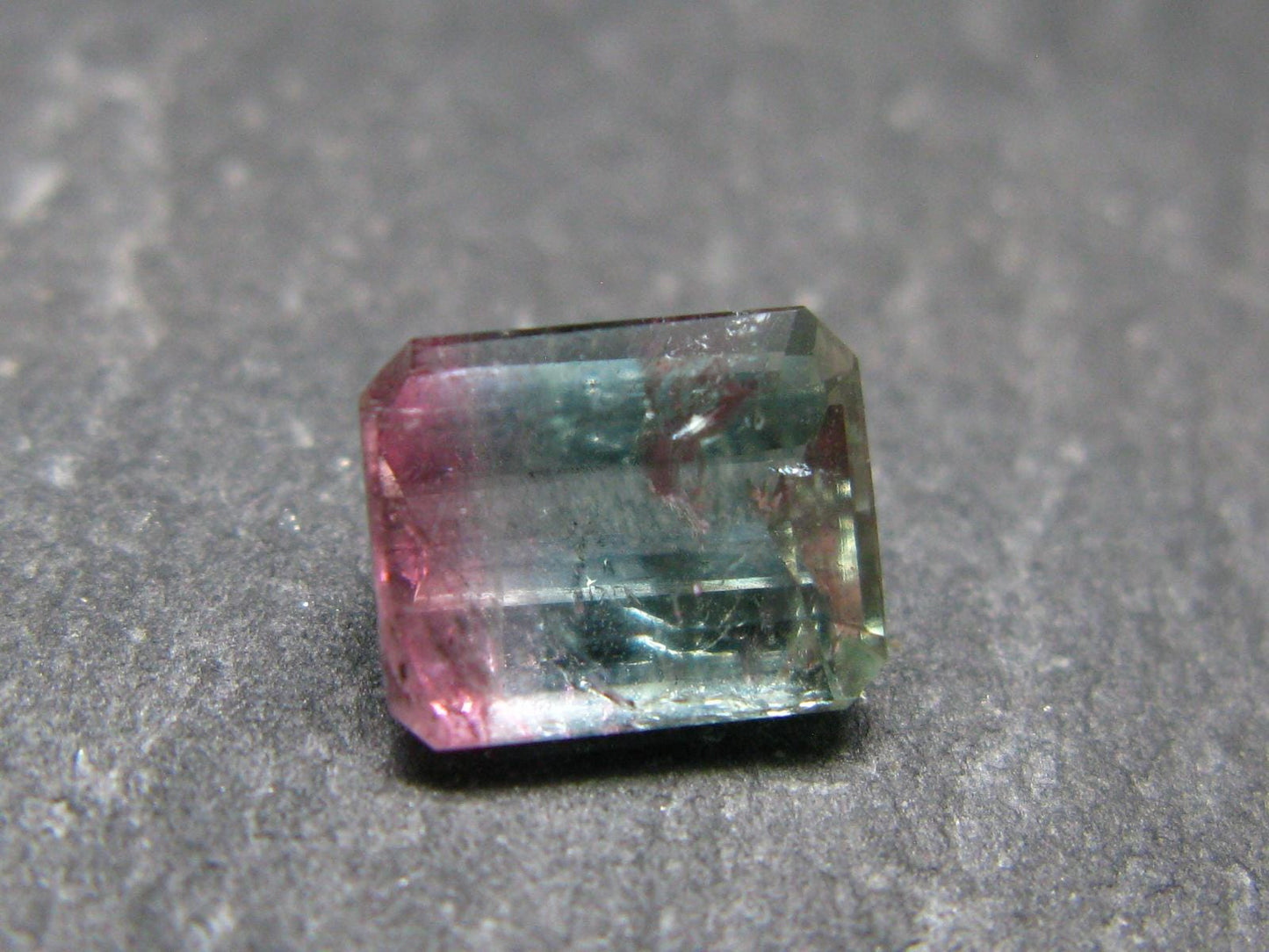 Watermelon Tourmaline Cut Stone Gem From Brazil - 1.41 Carats - 8x6mm
