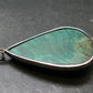 Queen of Green!! Genuine Vivid Vibrant Green Malachite Sterling Silver Pendant - 2.8" - 52.59 Grams