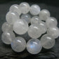 Moonstone Genuine Bracelet ~ 7 Inches ~ 12mm Round Beads