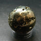 Pyrite Crystallized Sphere From Peru - 1.4" - 118.67 Grams