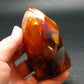 Carnelian Agate Obelisk From Madagascar - 3.2"