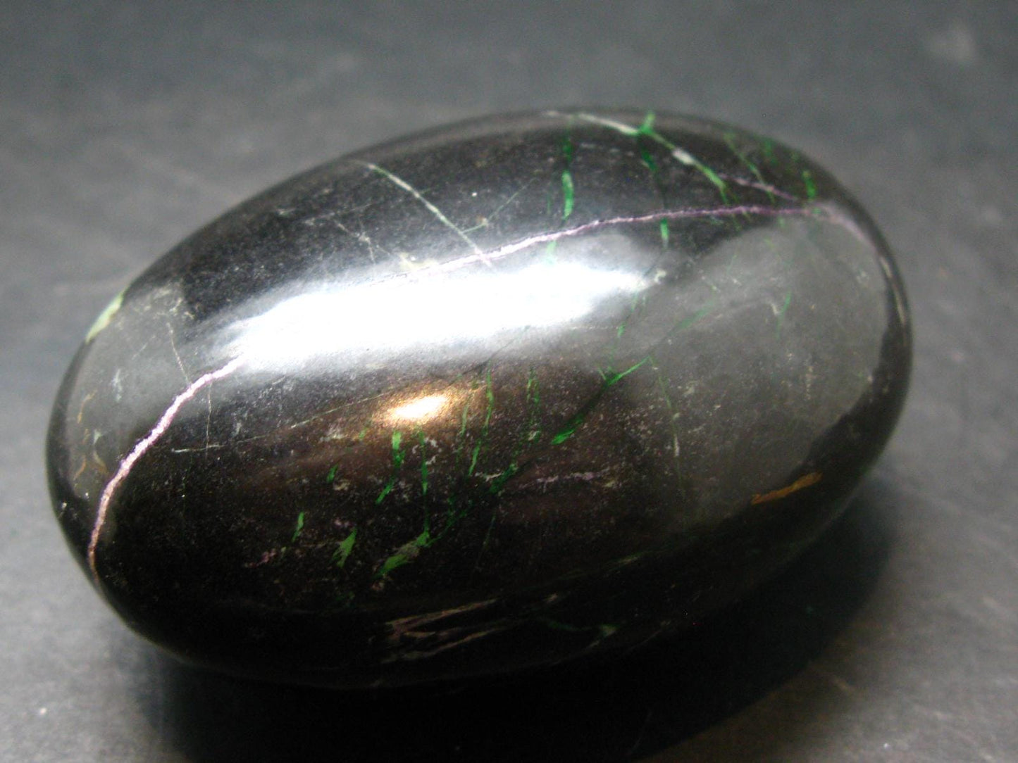 Large Uvarovite Garnet Polished Stone From Russia - 2.7"