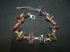 Zincite Zinkite Silver Bracelet From Poland - 7" - 21.6 Grams
