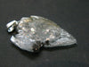 Barite Silver Pendant From Morocco - 1.3" - 3.69 Grams