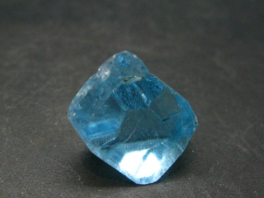 Natural Blue Topaz Crystal From Russia - 0.6" - 25.25 Carats