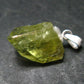 Brazilianite Crystal Silver Pendant From Brazil - 0.8" - 2.40 Grams