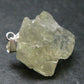 Hiddenite Green Gem Spodumene Silver Pendant Crystal From Brazil - 1.0" - 6.14 Grams