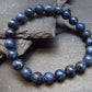 Blue Cobalt Spinel Genuine Bracelet ~ 7 Inches ~ 8mm Round Beads