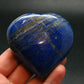 Lapis Lazuli Lazurite Tumbled Heart From Afghanistan - 2.5"