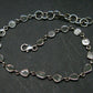 Very Rare Diamond Crystal Bracelet In Sterling Silver - 7"