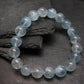 Aquamarine Genuine Bracelet ~ 7 Inches ~ 10mm Round Beads