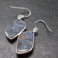Natural Pietersite Silver Earrings from Namibia - 1.5" - 5.32 Grams