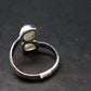 Natrolite Silver Ring From Russia - 1.91 Grams - Size 5