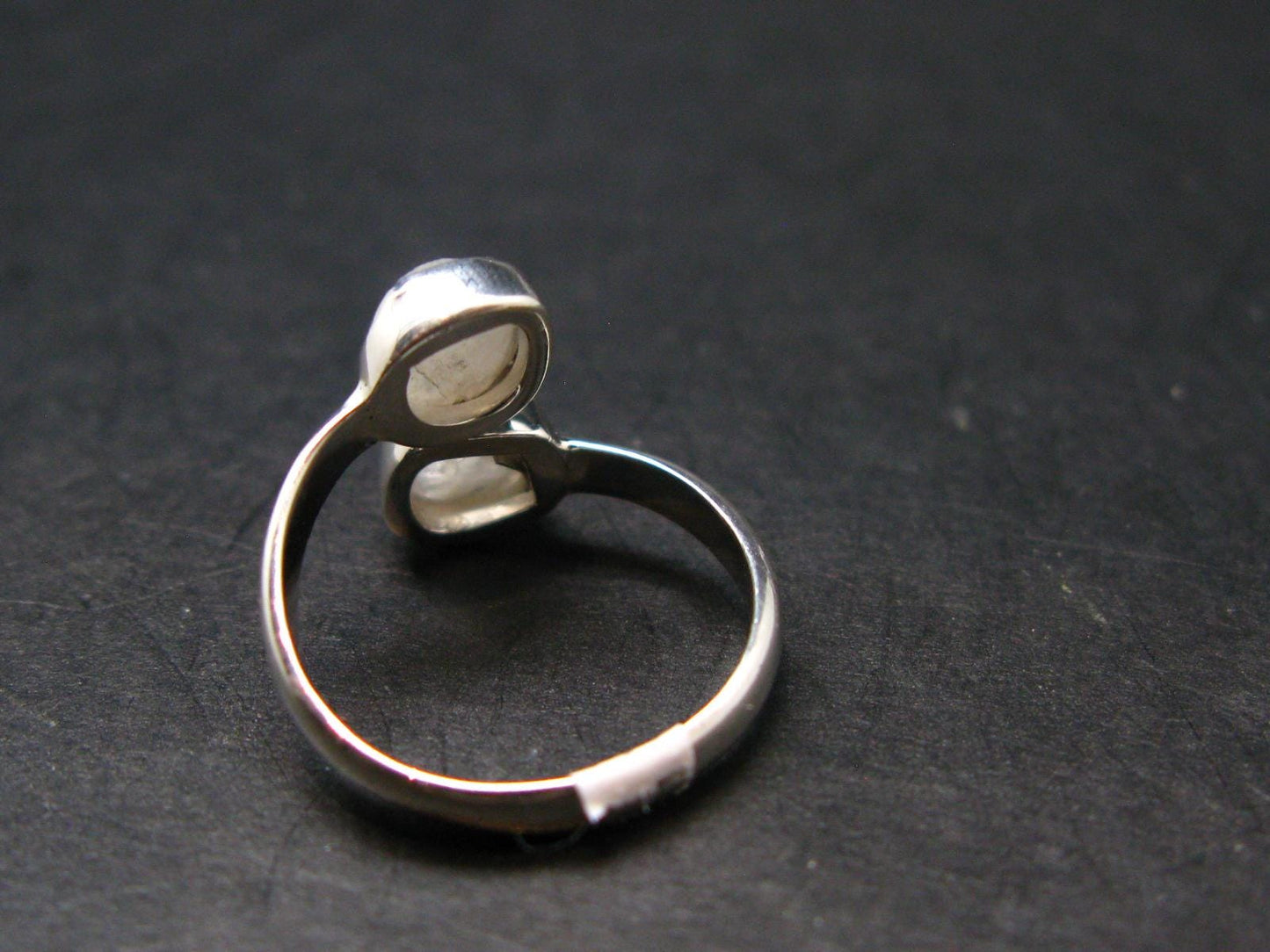 Natrolite Silver Ring From Russia - 1.91 Grams - Size 5