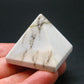 Rare White Barite Pyramid From Norway - 1.2"
