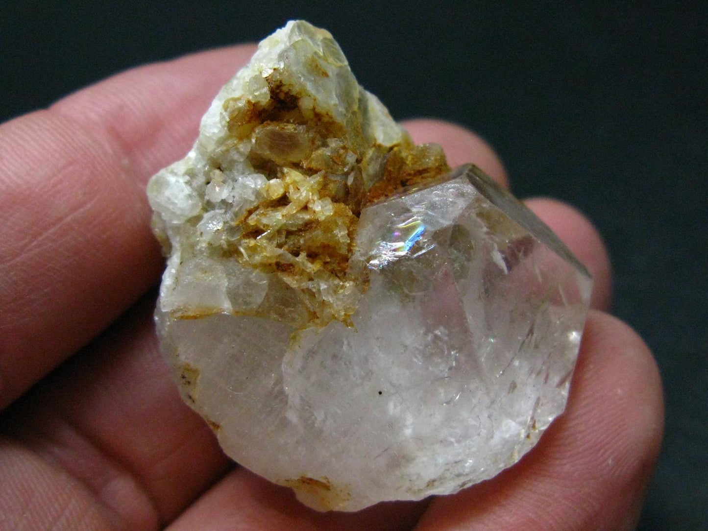 Fantastic Gemmy Raw Clear Goshenite Beryl Crystal From Afghanistan - 1.5" - 26.93 Grams