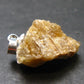 Rare Herderite Crystal Silver Pendant from Brazil - 0.8" - 2.5 Grams